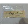 Image 1 : GEORGE SISLER CUT SIGNATURE AUTOGRAPH NO COA
