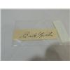 Image 1 : BABE RUTH CUT SIGNATURE AUTOGRAPH NO COA