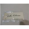 Image 1 : JACKIE ROBINSON CUT SIGNATURE AUTOGRAPH NO COA