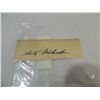 Image 1 : CHRISTY MATHEWSON CUT SIGNATURE AUTOGRAPH NO COA