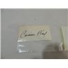 Image 1 : CASSIUS CLAY CUT SIGNATURE AUTOGRAPH NO COA
