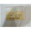 Image 1 : BABE RUTH CUT SIGNATURE AUTOGRAPH NO COA