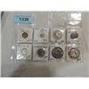 Image 1 : LOT 28 US COINS: 3 CENT SILVER, 2 CENT PIECE,
