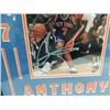 Image 2 : 19X24 FRAMED BASKETBALL PHOTO AUTOGRAPH CARMELO