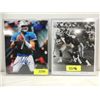 Image 1 : LOT 2 8X10 FOOTBALL PHOTO AUTOGRAPHED CHAD HENNE &