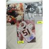 Image 1 : LOT 3 8X10 FOOTBALL PHOTO AUTOGRAPH E.J. JUNIOR,