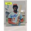 Image 1 : 8X10 BASEBALL PHOTO AUTOGRAPHED WILLIE MONTANEZ