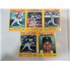 Image 1 : 1988 SCORE SET 5 OF 5 BASEBALL CARD REGGIE JACKSON