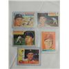 Image 1 : LOT 5 (3) 1956 TOPPS #217, 266, 242 BASEBALL CARD,