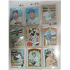 Image 1 : LOT 9 1967 TO 1972 TOPPS BASEBALL PLAYER CARDS