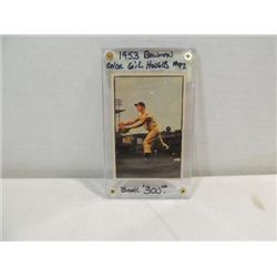 1953 BOWMAN #92 BASEBALL PLAYER CARD GIL HODGES