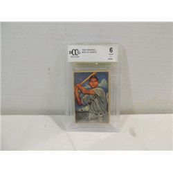 1952 BOWMAN #39 GRADED BASEBALL CARD VIC WERTZ
