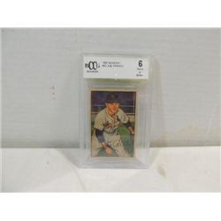 1952 BOWMAN #62 GRADED BASEBALL CARD JOE PRESKO