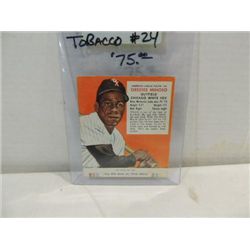 1955 RED MAN #24 BASEBALL CARD ORESTES MINOSO