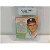 Image 1 : 1954 RED MAN #24 BASEBALL CARD LOU BURDETTE