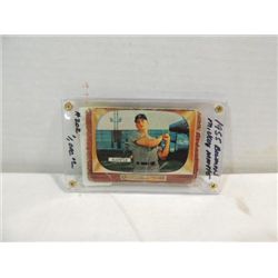 1955 BOWMAN #202 BASEBALL CARD MICKEY MANTLE