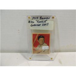 1949 BOWMAN #26 BASEBALL ROOKIE CARD GEORGE KELL