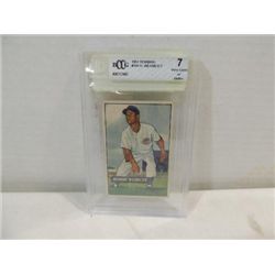 1951 BOWMAN #144 GRADED BASEBALL CARD WEHMEIER