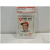 Image 1 : 1968 TOPPS GAME #18 GRADED BASEBALL CARD MCCARVER