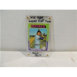 1975 TOPPS #228 BASEBALL PLAYER CARD GEORGE BRETT