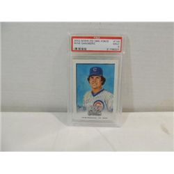 2002 DONRUSS GRADED BASEBALL CARD RYNE SANDBERG