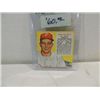 Image 1 : 1953 RED MAN #17 BASEBALL PLAYER CARD DEL ENNIS