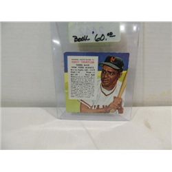 1955 RED MAN #11 BASEBALL CARD HENRY THOMPSON