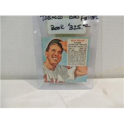 1952 RED MAN #8A BASEBALL PLAYER CARD BOB FELLER