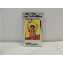 1972-73 TOPPS #195 BASKETBALL ROOKIE CARD ERVING