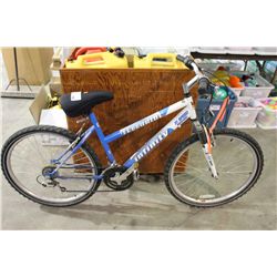 BLUE INFINITY 21 SPEED FRONT SUSPENSION MOUNTAIN BIKE