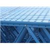 Image 2 : NEW PALLET RACKING: 1- 20' TALL BLUE BOLT TOGETHER INDUSTRIAL UPRIGHT & 6- 8' BLUE HEAVY CROSS BARS