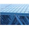 Image 2 : NEW PALLET RACKING: 1- 20' TALL BLUE BOLT TOGETHER INDUSTRIAL UPRIGHT & 6- 8' BLUE HEAVY CROSS BARS
