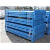 Image 3 : NEW PALLET RACKING: 10- 20' TALL BLUE BOLT TOGETHER INDUSTRIAL UPRIGHT & 64- 8' BLUE HEAVY CROSS