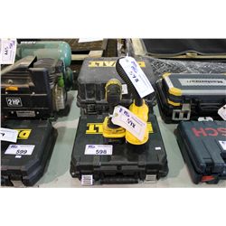 DEWALT CIRCULAR SAW, 2 CORDLESS DRILLS AND LIGHT