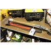 Image 2 : LOT OF BOLT CUTTERS, PIPE WRENCHES AND AXES