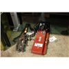 Image 1 : REX CHAIN PIPE WRENCH, BATTERY CHARGER AND 2 SOCKET SETS