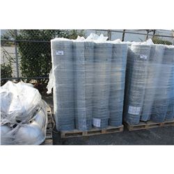 12 ROLLS OF GALVANIZED STUCCO MESH