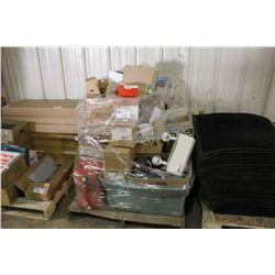 PALLET OF ASSORTED ELECTRICAL PARTS