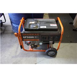 GENERAC GP5000 5000 WATT GAS GENERATOR