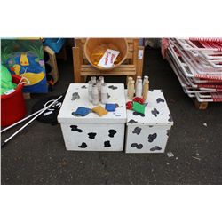 BEAN BAG TOSS GAME, PLINKO GAME AND BALLOON DART