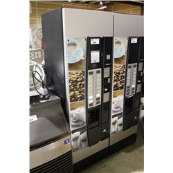 SAECO CRISTALLO 600 16 DRINK UPRIGHT COFFEE VENDING MACHINE