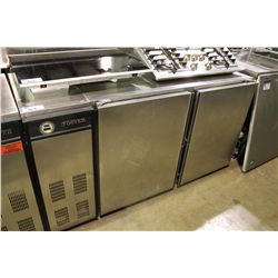 FOSTER STAINLESS STEEL 2 DOOR BAR COOLER
