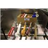 Image 1 : 5 STATION BAR TAP AND BOX OF ASSORTED TAP HANDLES