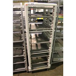 MOBILE RUBBERMAID BAKERS RACK