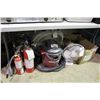 Image 1 : SHOP VAC, FIRE EXTINGUIHSERS, FANS AND MISC