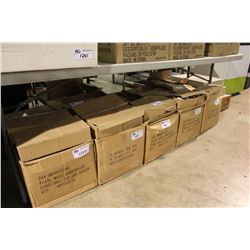 11 BOXES OF PEARL WHITE BELL CUPS