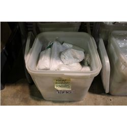 BIN OF ASSORTED FLATWARE