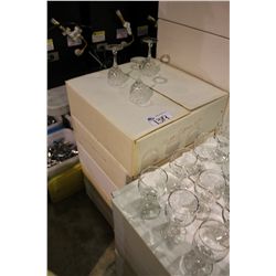 5 BOXES OF 6 OZ CYRANO WINE GLASSES