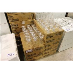 6 BOXES OF CRYSTAL BEER GLASSES