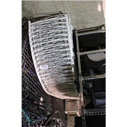 3 WHITE WEDDING ARCHES AND PLANTERS